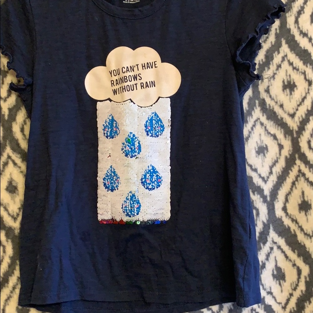 Reversible sequin tee ๐ - Picture 2 of 2